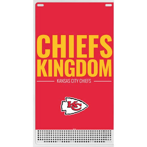 NFL Kansas City Chiefs Team Motto Xbox Series S Console Skin